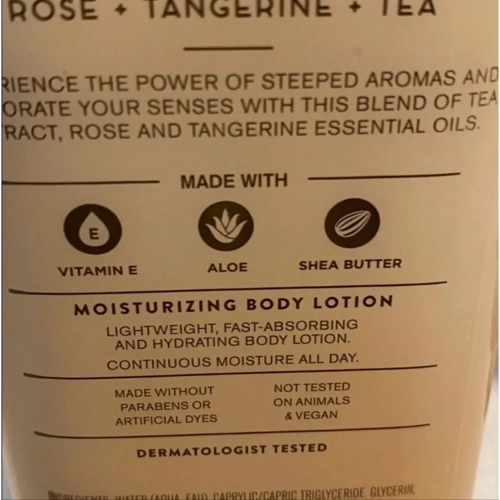 Bath and Body Works STEEPED INVIGORATION ROSE + TANGERINE + TEA Aromatherapy 2pc